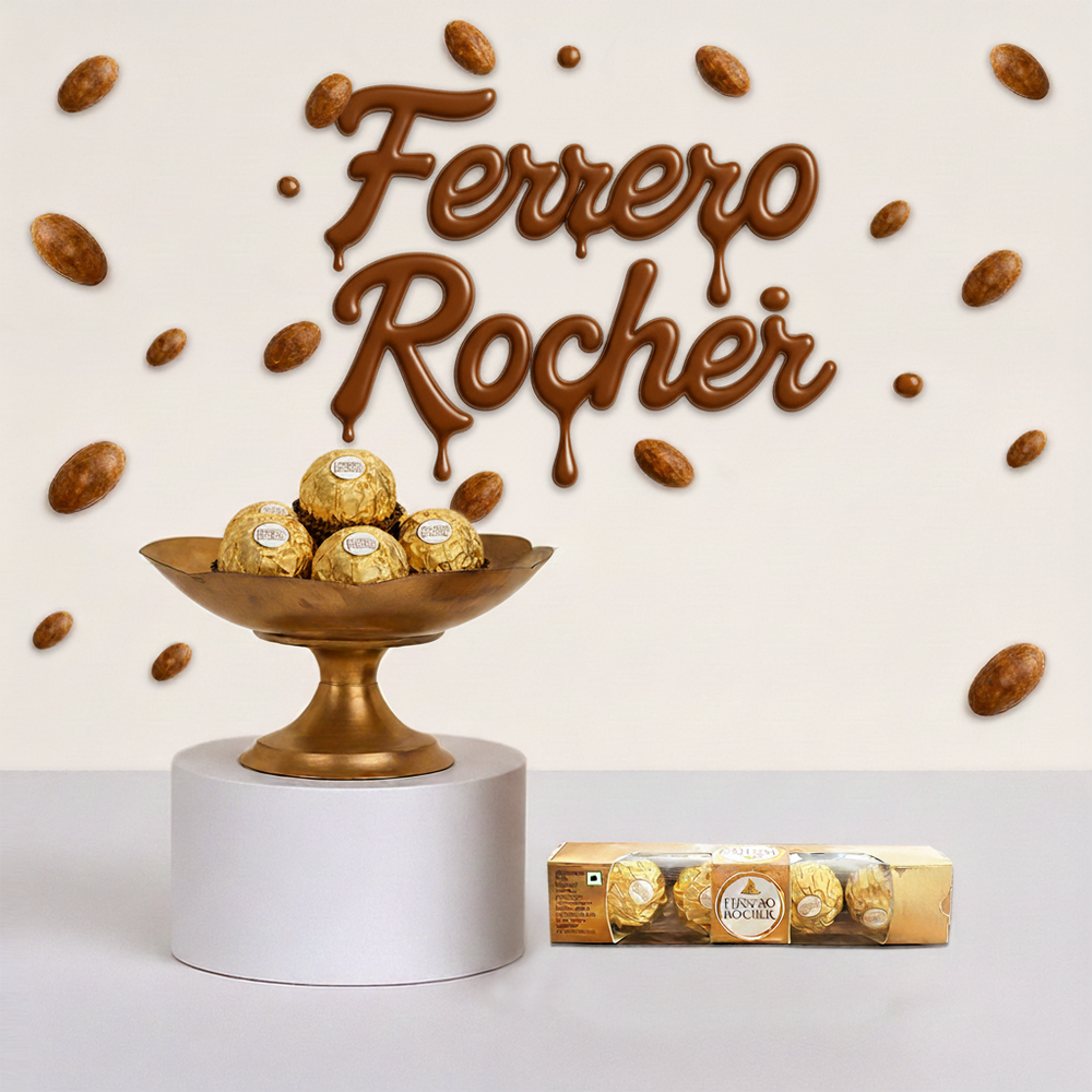 Romantic Couple Gift Hamper – Flowers, Chocolate & Card