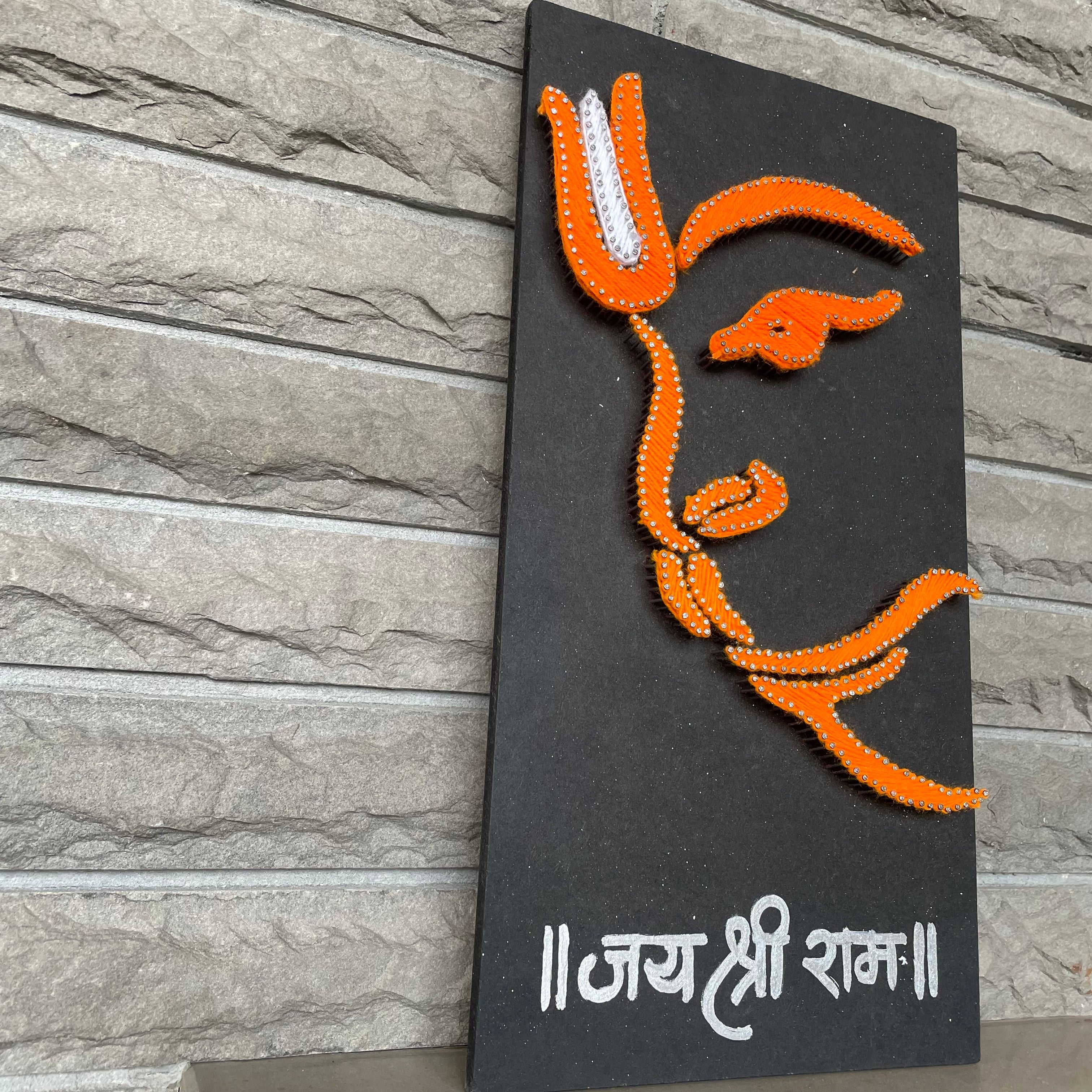 Sacred Threads: Hanumanji's Divine String Art