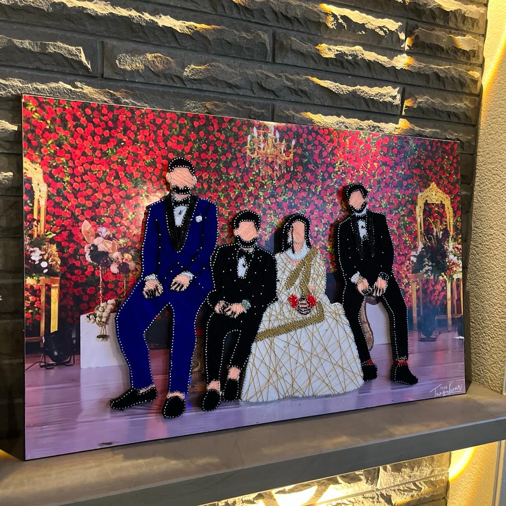 Family String Art