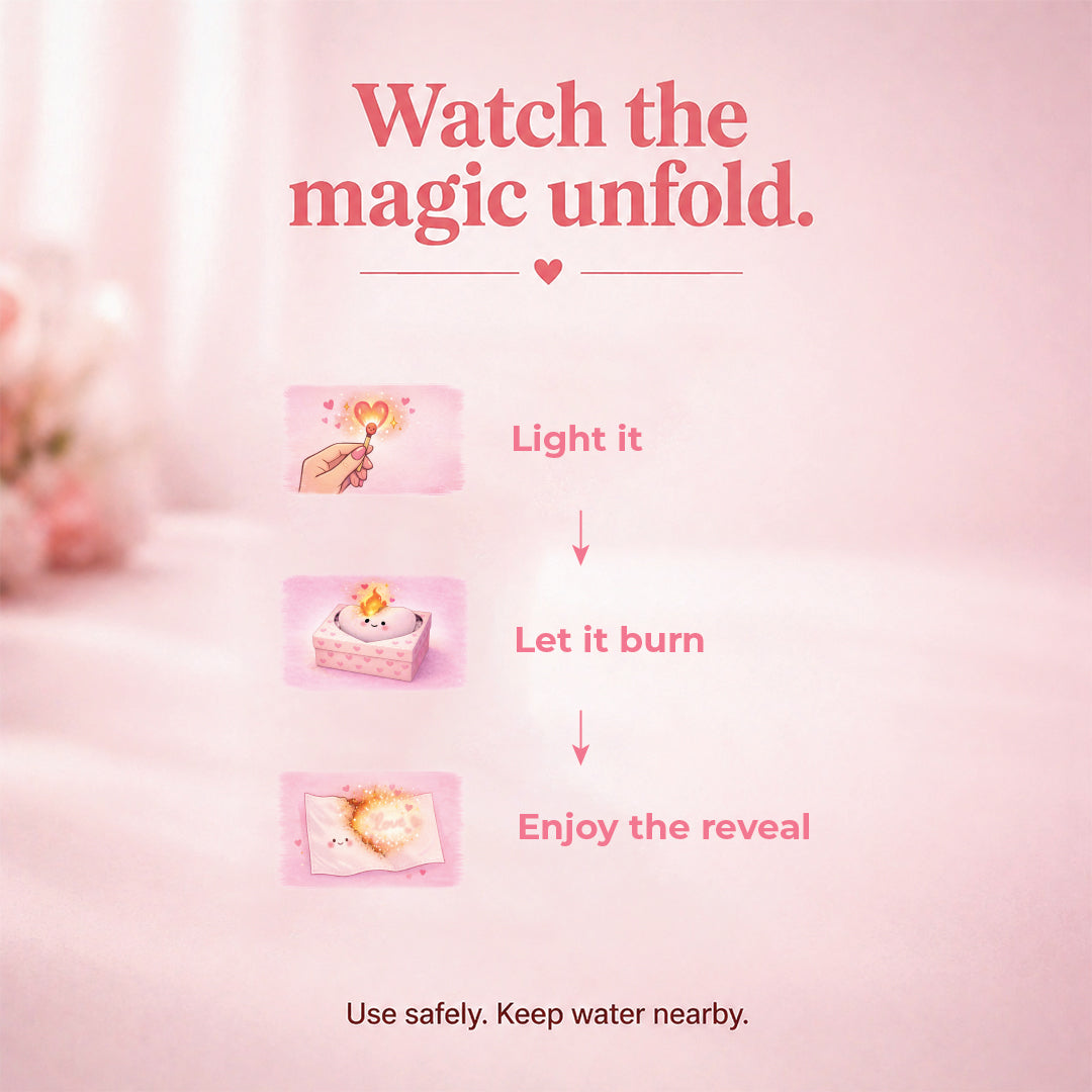 Beyond Gifts Fire Reveal Love Card