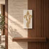 Handwoven Ganesha Wall Art | Gold String Panel for Home & Pooja Room