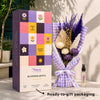 Lilac Muse | Dried Purple Flower Arrangement with Fragrance Spray