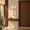 Handwoven Ganesha Wall Art | Gold String Panel for Home & Pooja Room