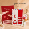 Long Distance "Until Next Time" I Miss You Greeting Card with Crochet Flowers