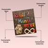 Artistic Entry: Customized Name Plate String Art