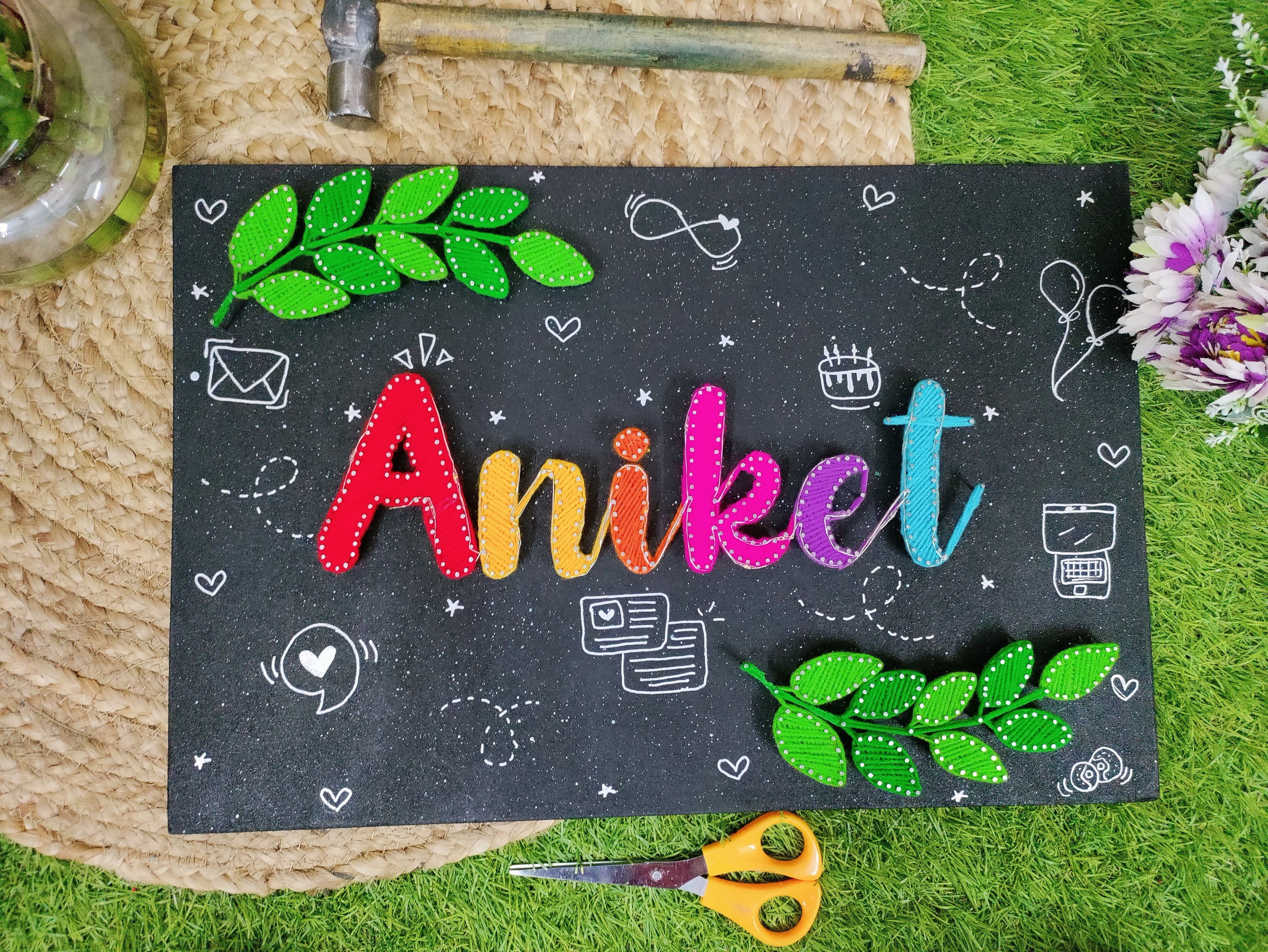 Buy Online Single Name String Art