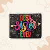 Sisterly Love in String Art: A Tribute to the Best Sister Ever