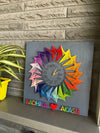 Love Across Time: Clock String Art