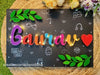Single Name String Art