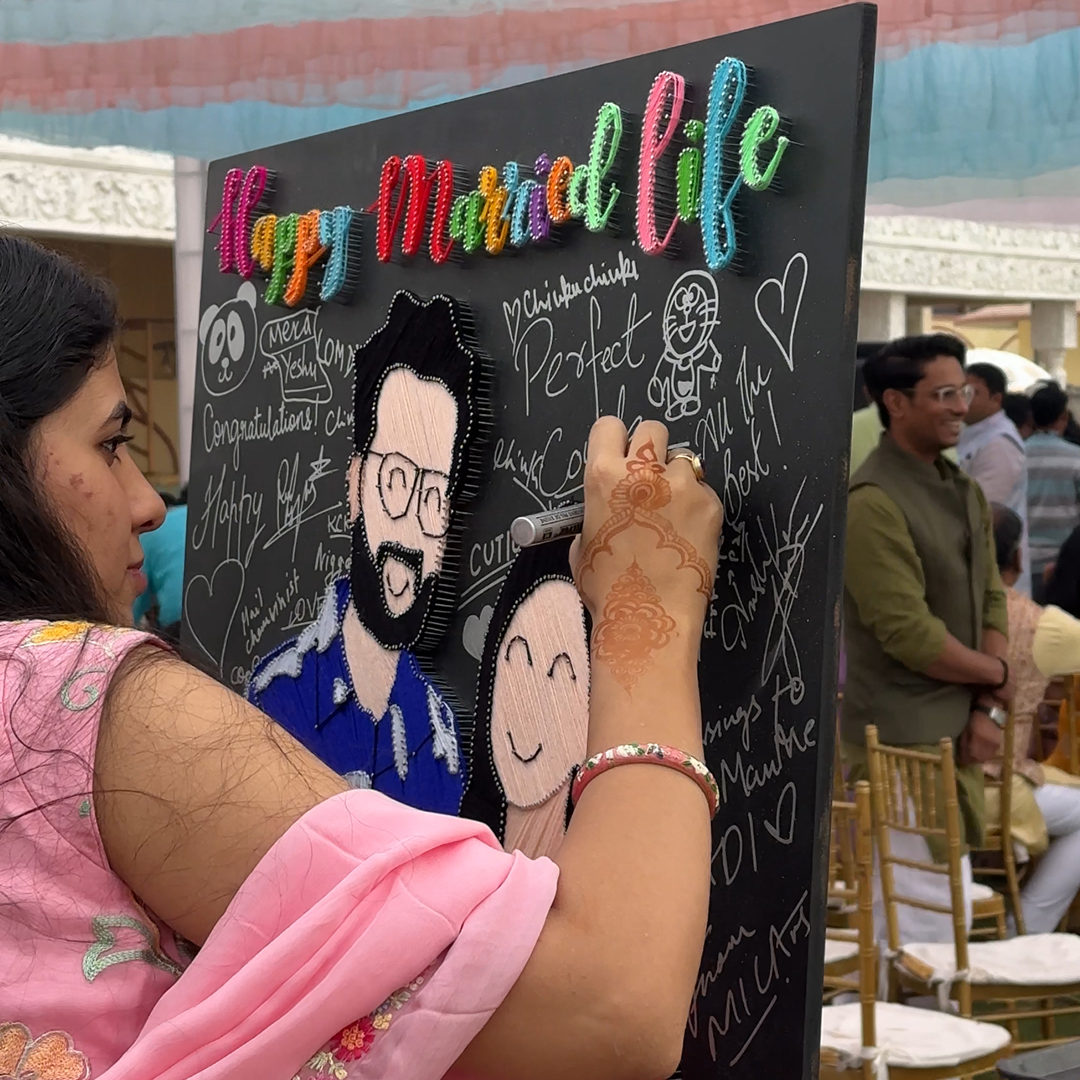 Blessings Portrait: Interactive Guest Keepsake Activity