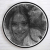 string art portrait of a couple