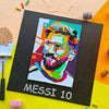 Messi's String Art : Masterpieces Woven in Lionel's Honor