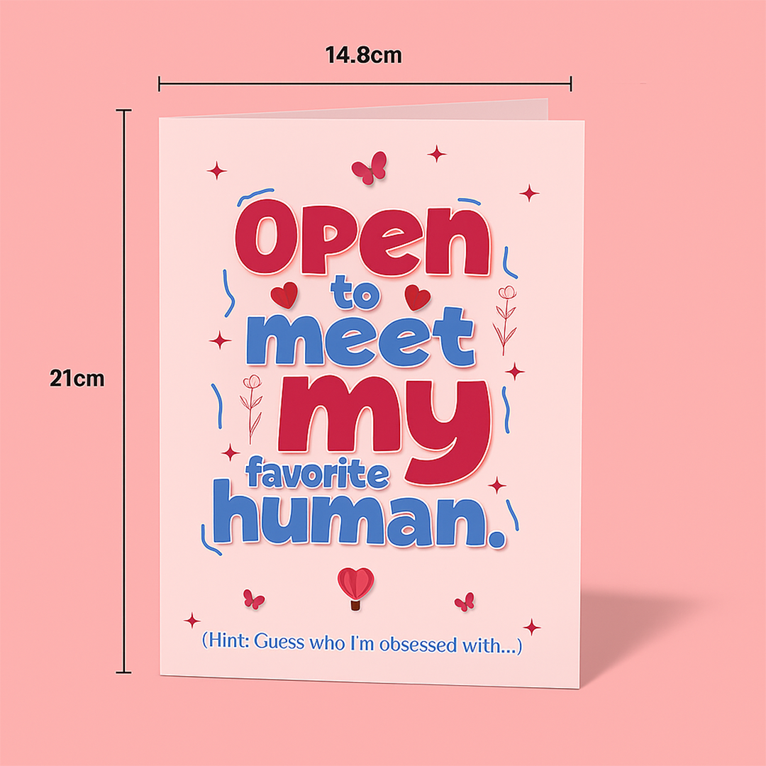 Romantic Mirror Greeting Card