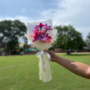 Blushing Lilies – Handmade Crochet Bouquet