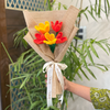 Sunset Tulips – Crochet Flower Bouquet
