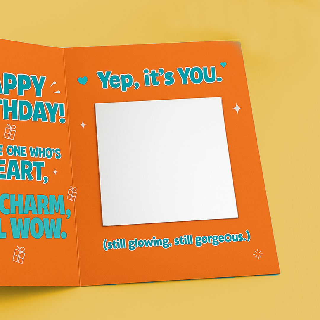 Birthday Mirror Greeting Card