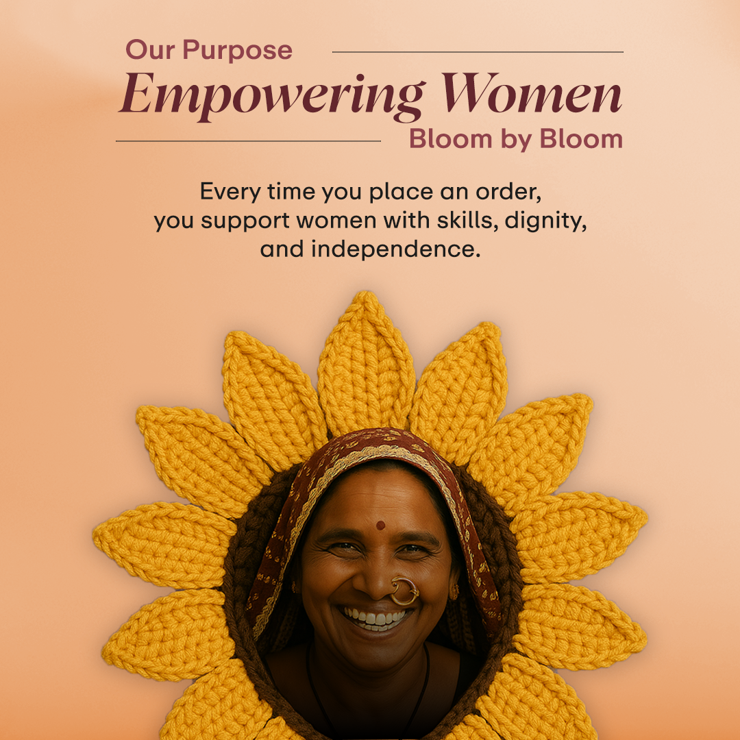 Daisy Dried Flower Bouquet - Elegant Set of 6