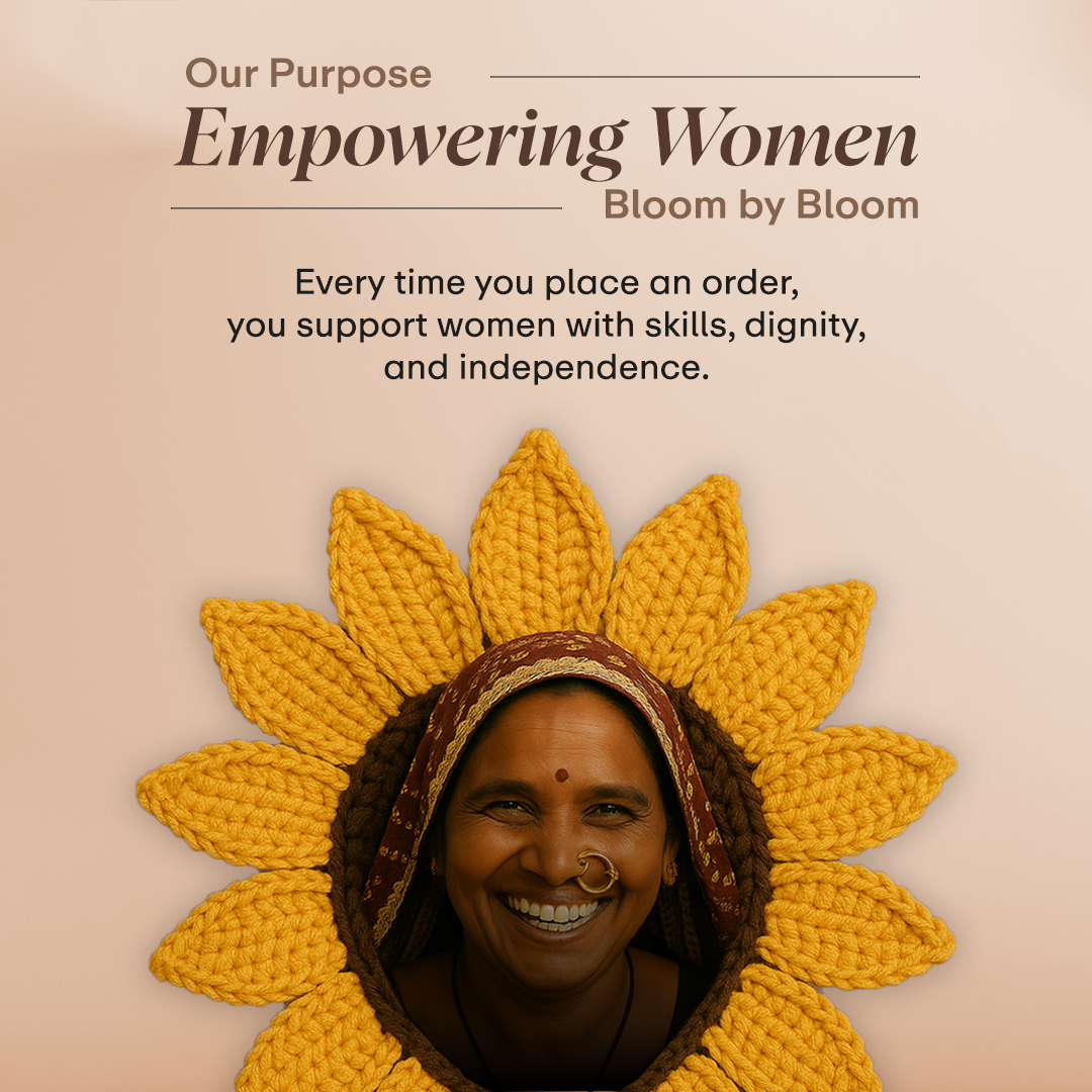 Rustic Daisy & Pinecone Dried Flower Bouquet - Premium Set of 6