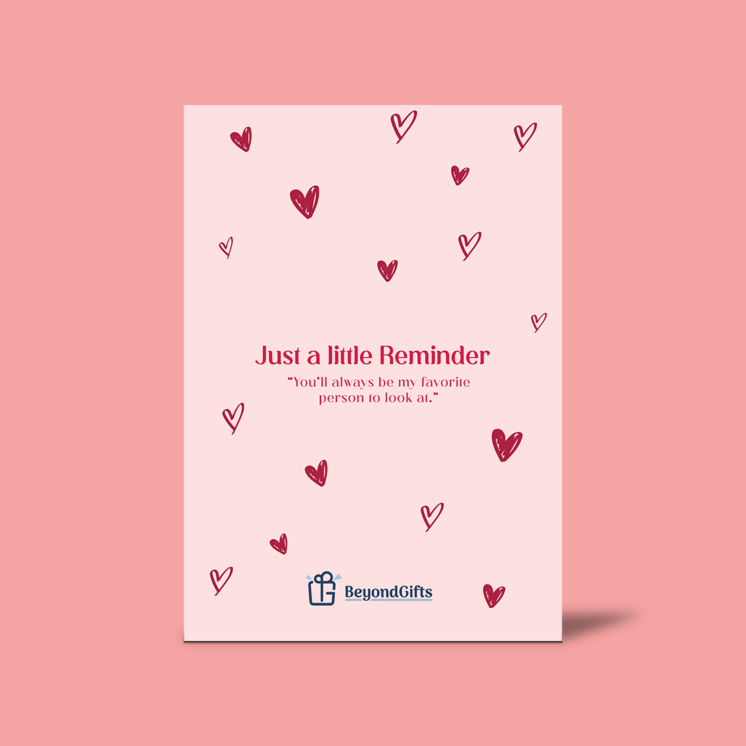 Romantic Mirror Greeting Card