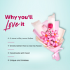 Pink Crochet Lily Bouquet