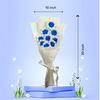 Blue Bliss Crochet Bouquet