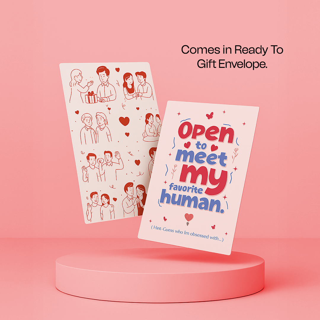 Romantic Mirror Greeting Card